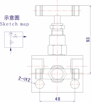 SS-M2F8(1)内螺纹二阀组